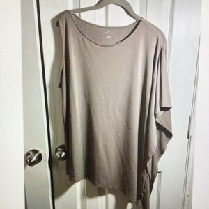 Elegant Gray Women's Top